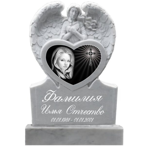 Памятник из Мрамора фрезерный 2