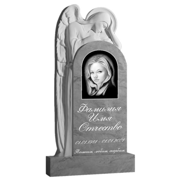 Памятник из Мрамора фрезерный 28