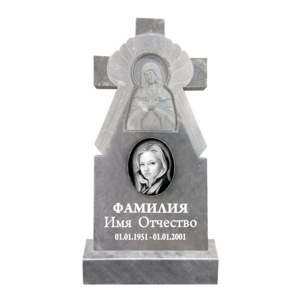 Памятник из Мрамора фрезерный 52
