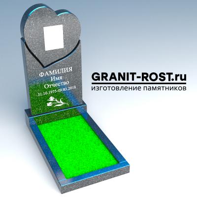 Памятник из гранита.